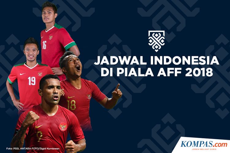 Jadwal Indonesia di Piala AFF 2018