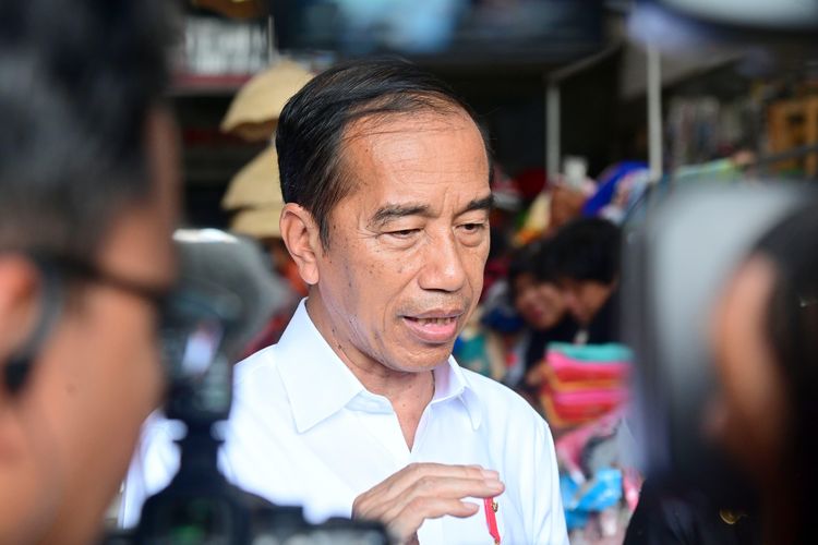Presiden Jokowi saat berada di Banyuwangi 