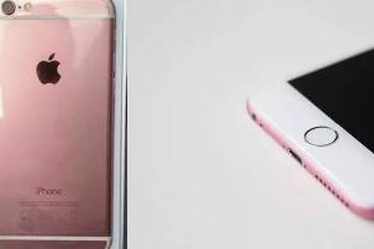 Balutan pink di iPhone 6s 