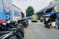 TPS Pedagang Pasar Merdeka Diduga Bikin Sempit Jalan Sumeru Kota Bogor