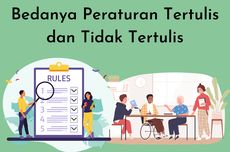 Bedanya Peraturan Tertulis dan Tidak Tertulis