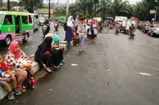 Sopir Angkot di Bogor Unjuk Rasa, Penumpang Telantar