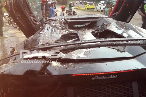 Kronologi Terbakarnya Lamborghini Aventador Milik Raffi Ahmad