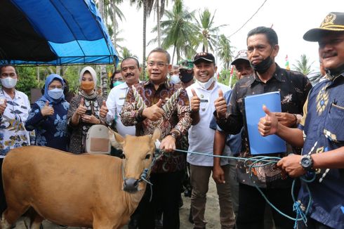 Desa Minakarya, Banggai Jadi Lumbung Pangan, Dirjen PPKTrans Berikan Apresiasi 