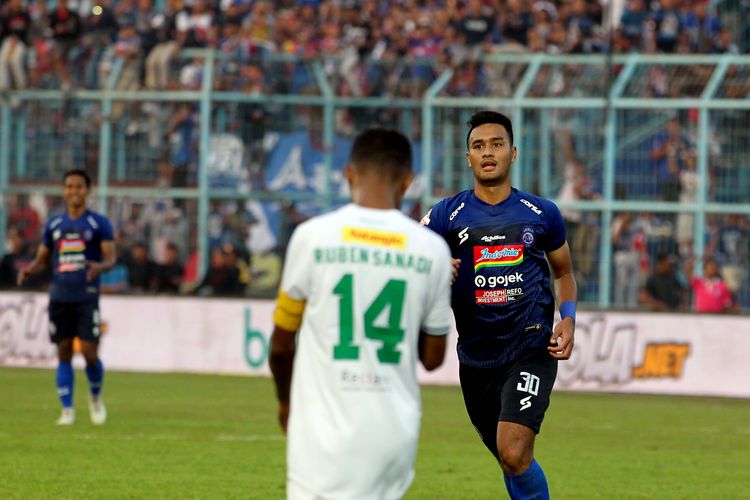 Pemain muda Arema FC, M Rafli.