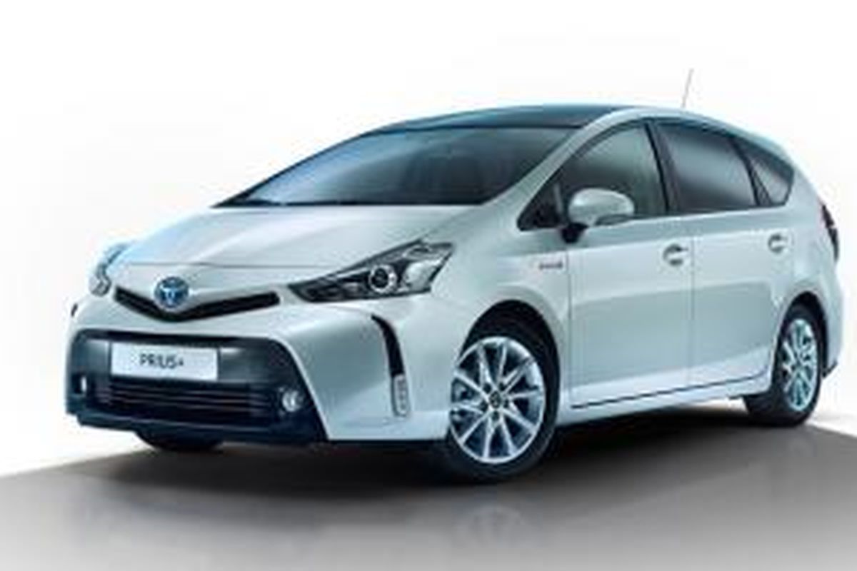 Penampilan baru Toyota Prius untuk Eropa.