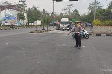 Terobos Lampu Merah, Truk di Salatiga Tabrak Pengendara Motor hingga Tak Sadarkan Diri