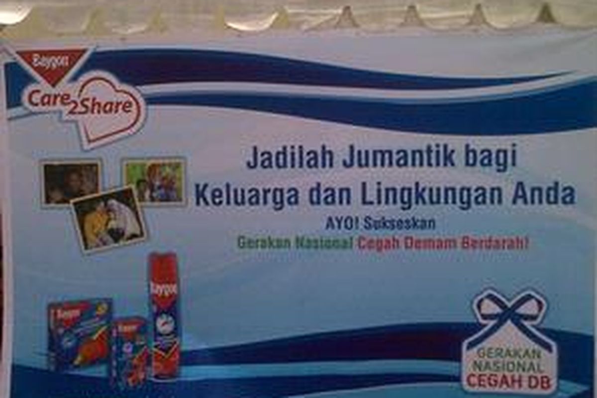 Acara pencanangan Gerakan Nasional Cegah Demam Berdarah Dengue (GNCDBD) digelar hari ini, Minggu (7/3/2010), di Parkir Timur Gelora Bung Karno, Senayan, Jakarta.