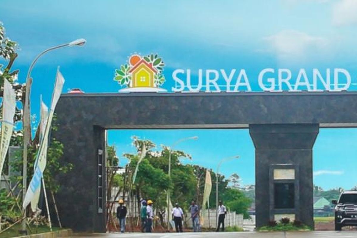 SSP mengembangkan bangunan berkonsep rumah gudang di komplek Surya Grand Cisoka (SGC), Tangerang.