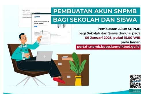 Registrasi Akun SNPMB 2023 Dibuka Hari Ini, Siswa Segera Daftar