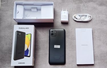 unboxing hp samsung a03