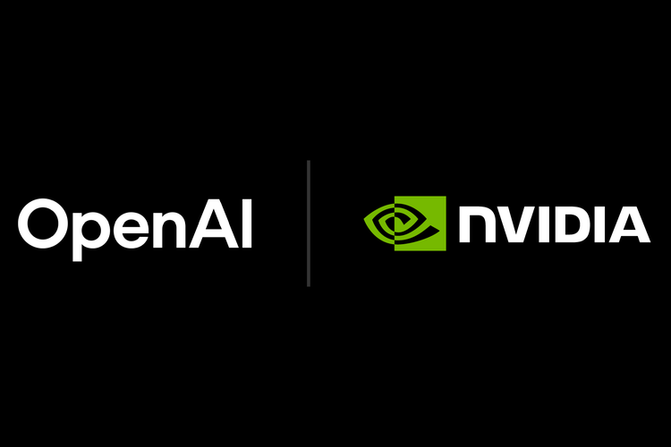 Ilustrasi kerja sama Nvidia dan OpenAI.