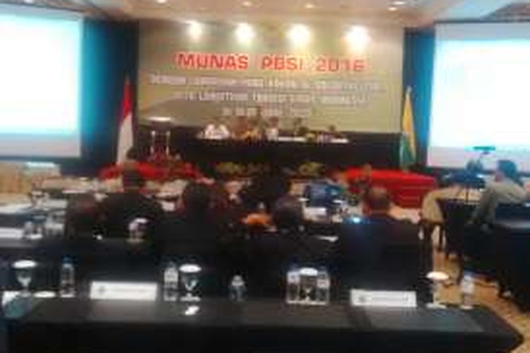 Forum Munas PB PBSI 2016 di Hotel Bumi Surabaya, Senin (31/10/2016) malam.