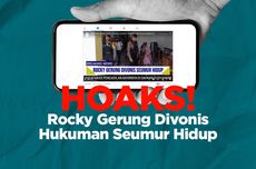 INFOGRAFIK: Hoaks! Rocky Gerung Divonis Hukuman Seumur Hidup