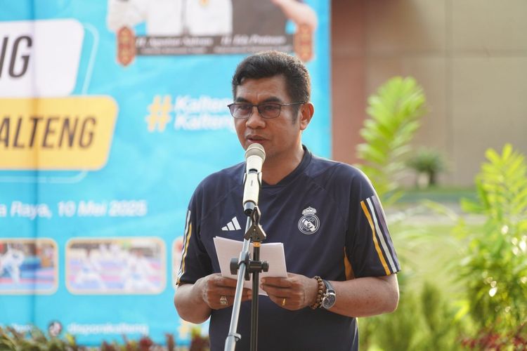 Kadispora Kalteng Agus Siswadi dalam sebuah kesempatan.
