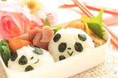 Resep Bento untuk Bekal Sekolah Anak, Bentuk Panda dari Telur Puyuh dan Nasi