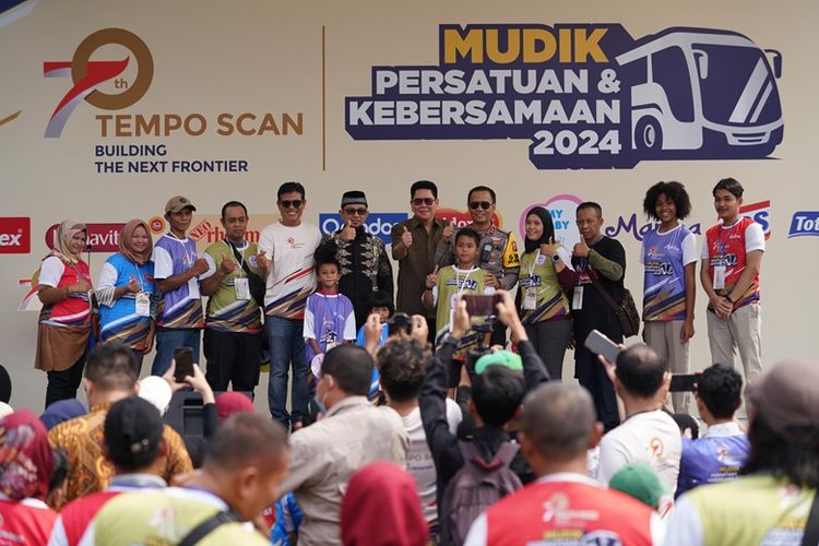 Tempo Scan kembali adakan program mudik gratis untuk karyawan.