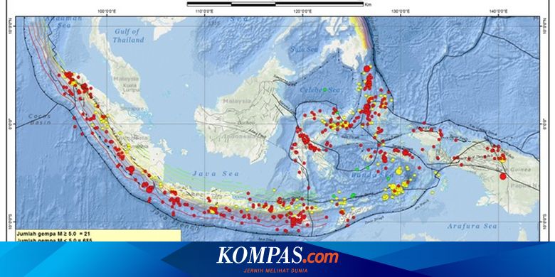 BMKG: Aktivitas Gempa yang Dirasakan Selama September 2020 ...