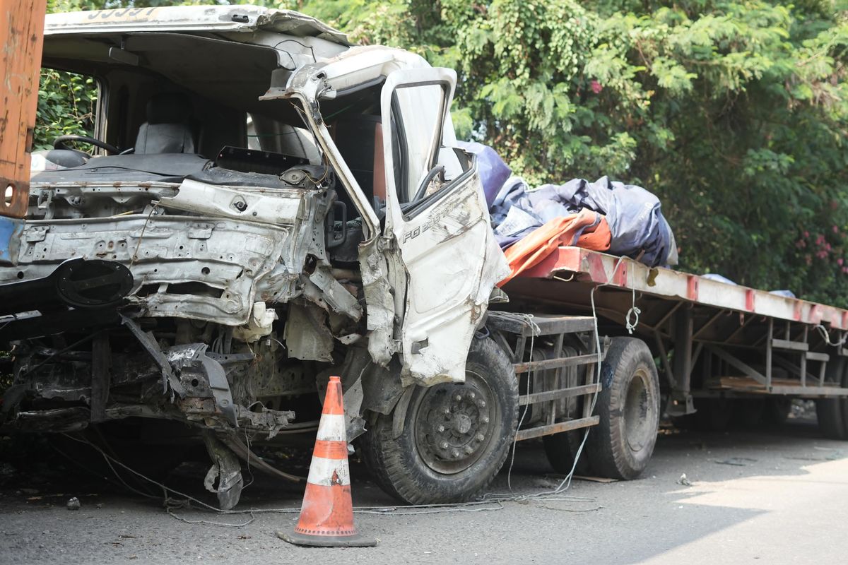 Kemenhub tinjau lokasi kejadian kecelakaan truk di Tol Cipularang