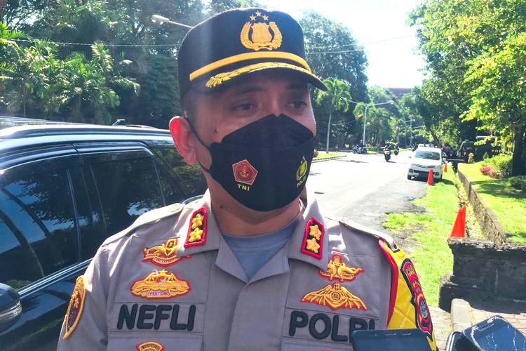 Kapolres Tabanan AKBP Renefli Dian Candra.Kompas.com/ Yohanes Valdi Seriang Ginta