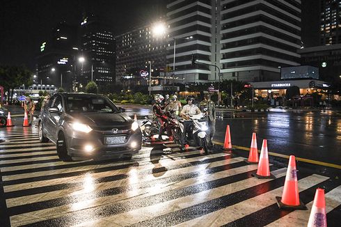 Polisi Tilang 314 Kendaraan dalam Crowd Free Night Semalam