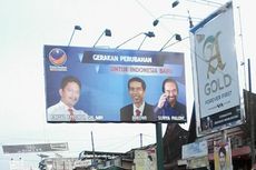 Caleg Nasdem Pasang Foto Jokowi di Baliho