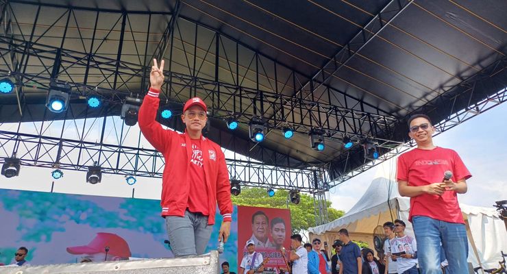 Kaesang Ingatkan Simpatisan PSI di Cirebon agar Coblos Partai Koalisi
