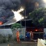 Gudang EO di Sawangan Terbakar, Petugas Terkendala Akses Air