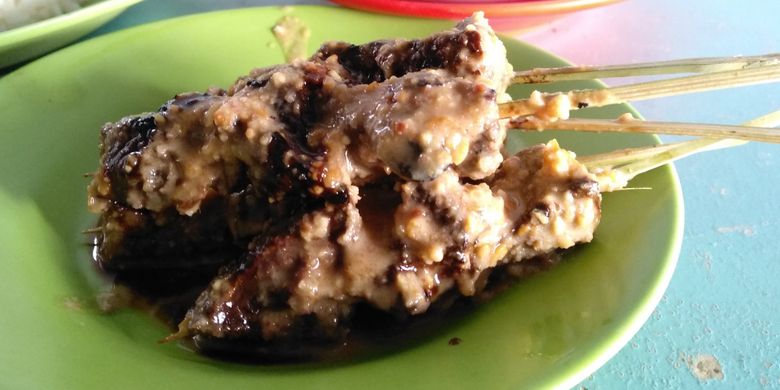 Sate kuda Masteng yang dipercaya bisa menambah stamina.  