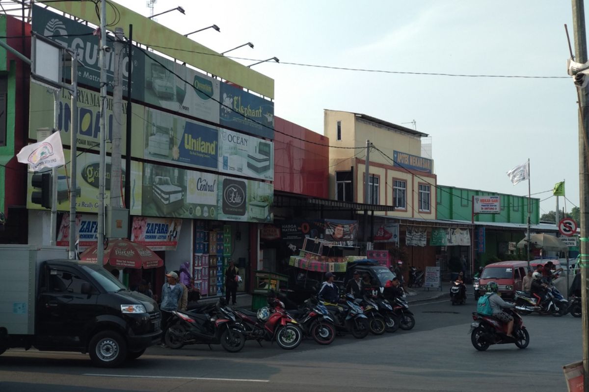 TKP penangkapan terduga teroris di Tambun, Jumat (11/5/2018)