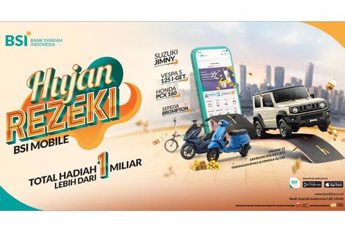 Bagi-bagi Suzuki Jimny hingga Sepeda Brompton, Hujan Rezeki BSI Mobile Bikin Nasabah Mendadak Sultan