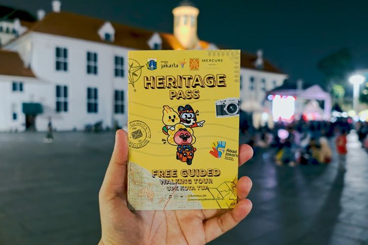 Gaya Baru Wisata Kota Tua Jakarta, Ikut Walking Tour Gratis Sambil Koleksi Cap