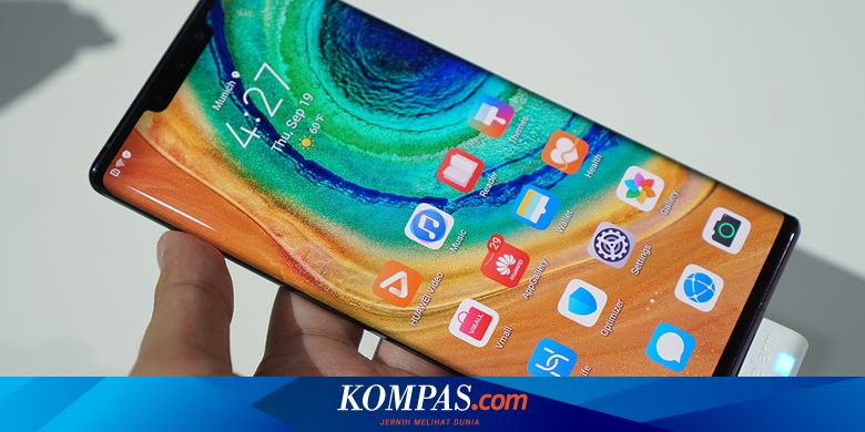 Huawei Mate 30 Pro Resmi Di Indonesia Harga Rp 12 5 Juta Halaman All Kompas Com