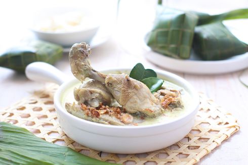 Resep Opor Ayam Putih, Tambahkan Tahu untuk Pelengkap