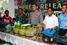 Polisi Tutup 117 Lubang Galian Ilegal di Gunung Pongkor