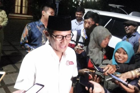 Galang Dana Kampanye, Sandi Datangi Yayasan yang Dipimpin Bachtiar Nasir