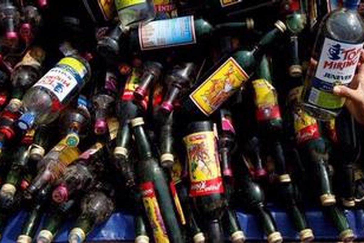 Ilustrasi minuman keras