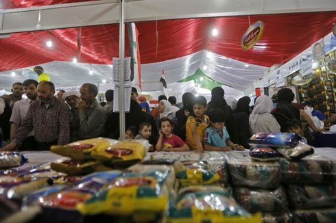 Konflik Berakhir, Kota Douma di Suriah Punya Pasar Jelang Ramadhan