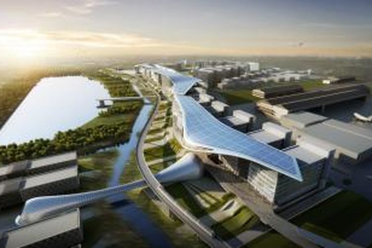 Desain The Asia Aerospace City