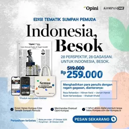 Koleksi Terbatas! Harian Kompas Edisi Tematik Sumpah Pemuda + Merchandise + Kompas ONE