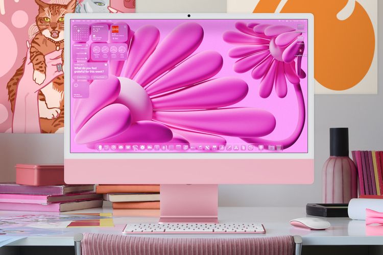 Tampilan baru MacOS 26 Tahoe dengan Liquid Glass Design.