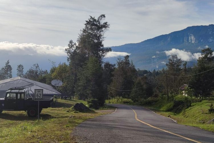 Salah satu sudut pemandangan di Kabupaten Yalimo yang merupakan salah satu daerah di kawasan Pegunungan Tengah Papua, Papua (5/7/2021)