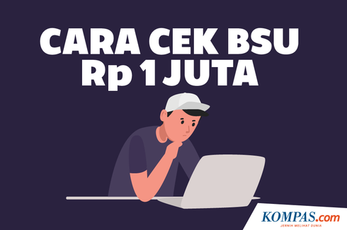 INFOGRAFIK: Cara Cek Penerima Subsidi Gaji Rp 1 Juta