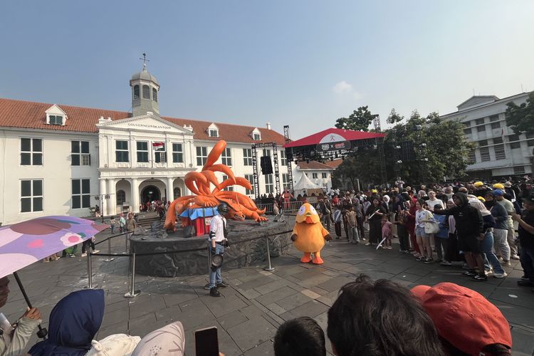 Kota Tua Diserbu Pengunjung, Ada Event Cosplayer Naruto dan PUBG