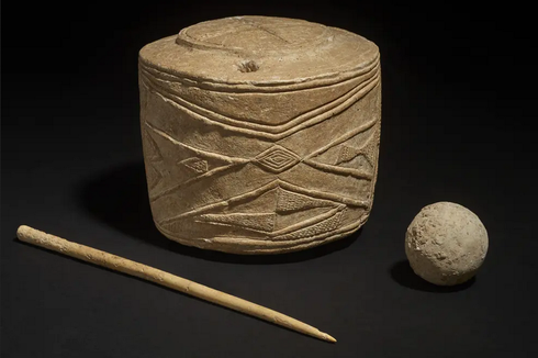 Drum Berusia 5.000 Tahun Jadi Temuan Seni Terpenting dalam Satu Abad Terakhir