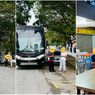 Sopir Bus Klub JDT Parkir di Tengah Jalan, Ditinggal Sarapan di Warung