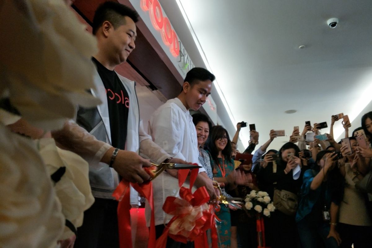 Peluncuran gerai Goola di Plaza Indonesia Mal, Jumat (5/7/2019).