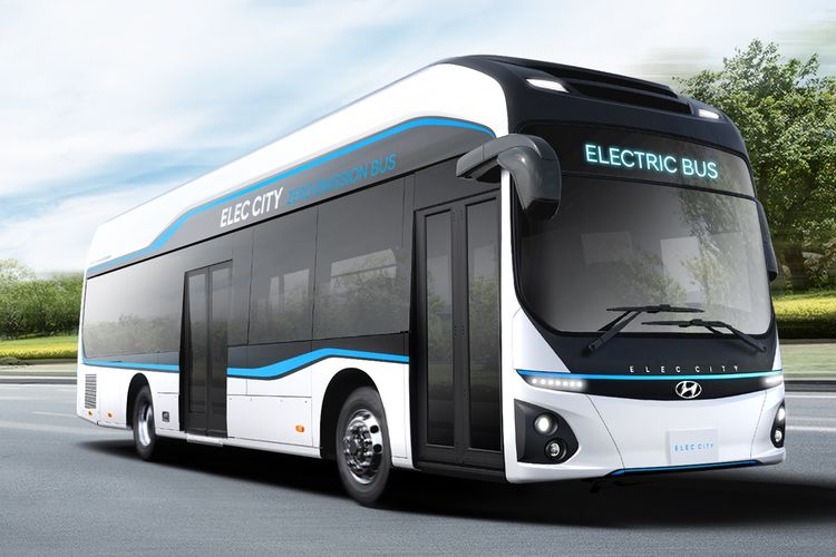 Bus listrik Hyundai Elec City