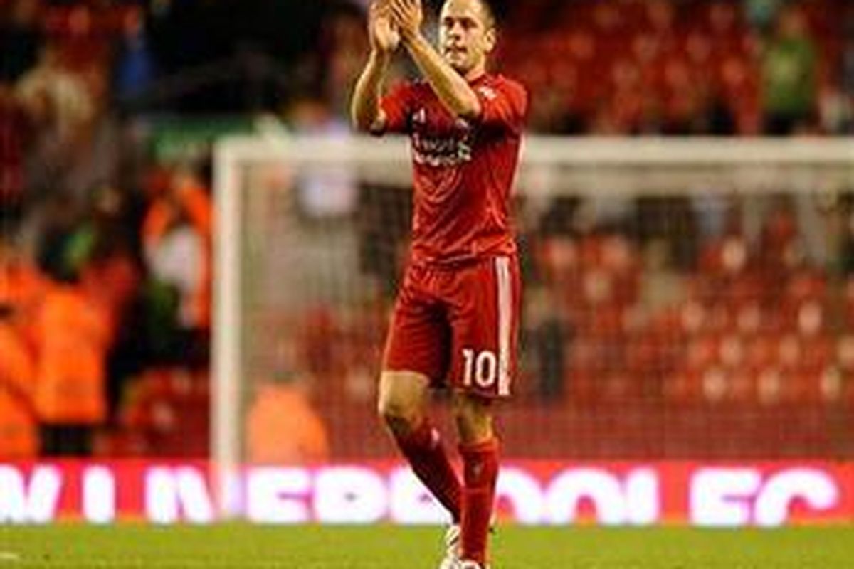 Gelandang Liverpool, Joe Cole.