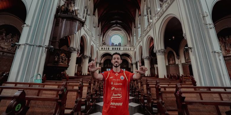 Gelandang asing baru Persija Jakarta, Jean Mota